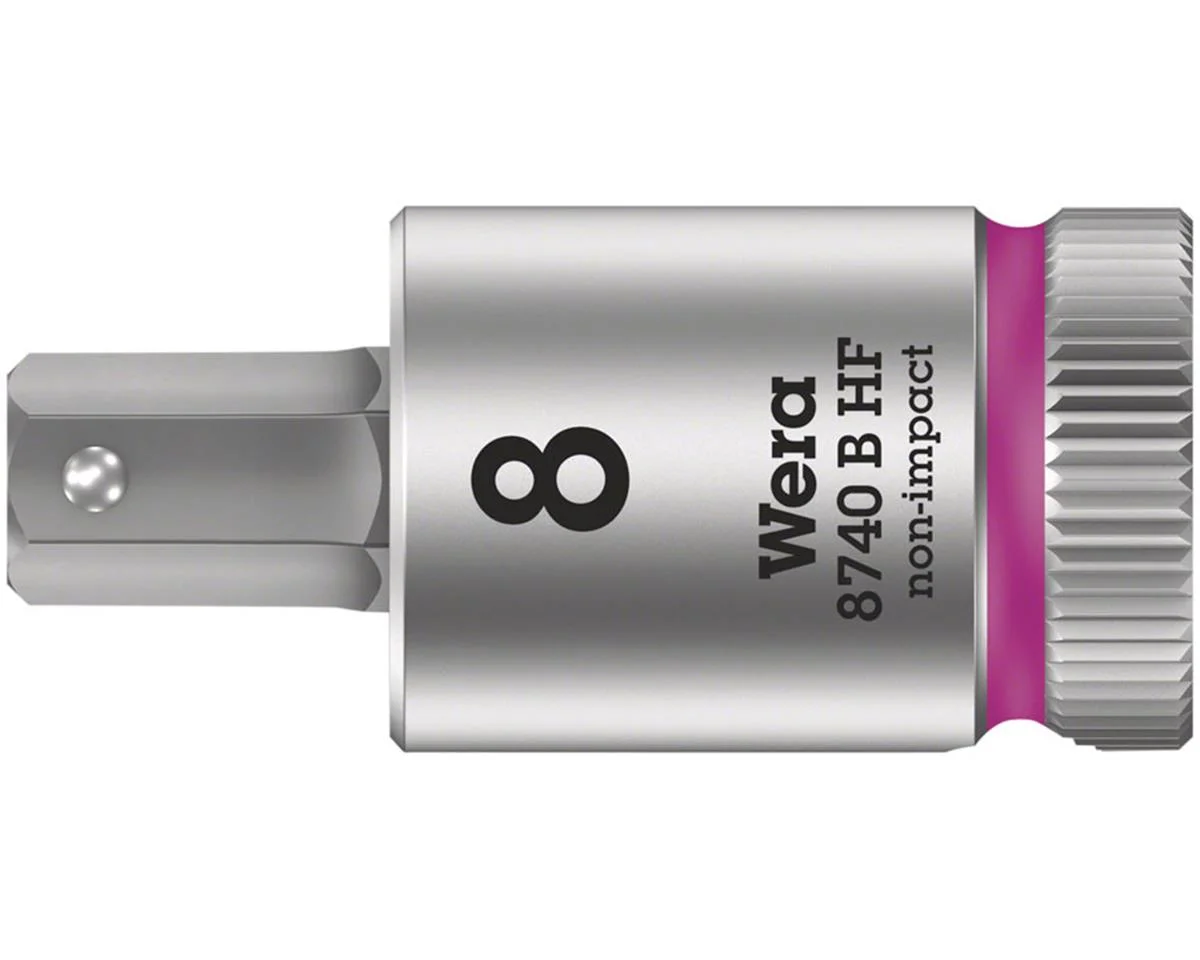 Wera 8740 B HF Bit (3/8" Socket) (38.5mm) (8mm)